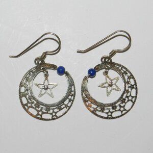 Vintage WB Earrings Star Women's